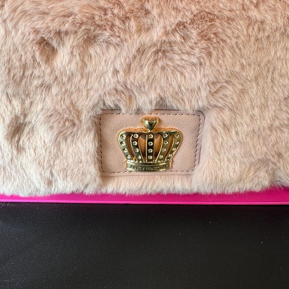 Juicy Couture Blush Pink Flap Crossbody & Keychain Gift Box Set - Brand New - Picture 3 of 7